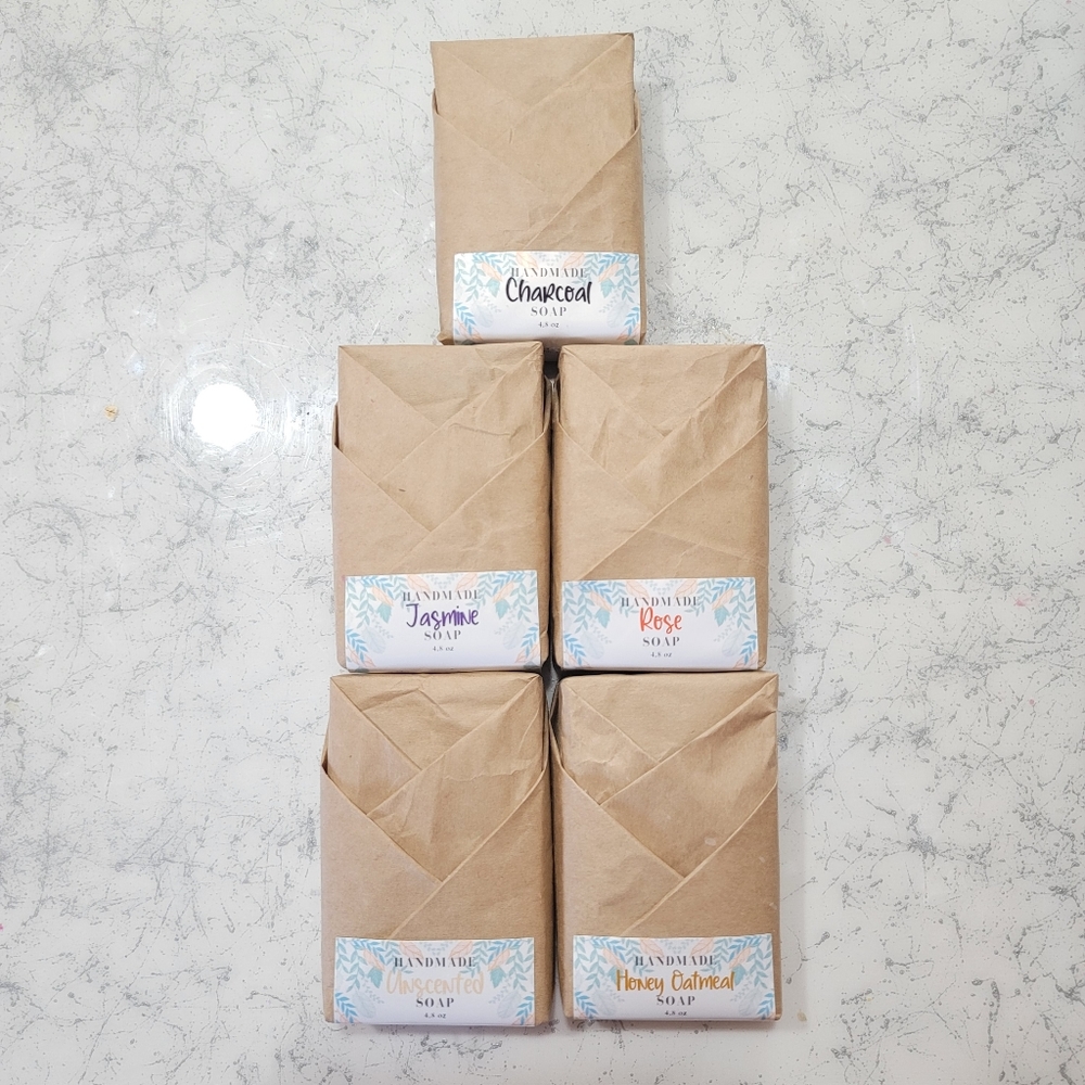 Set of 5 Handmade Artisan Soaps